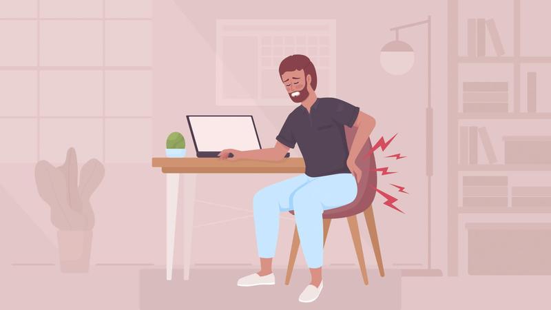 7 Tips Mencegah Nyeri Punggung Akibat Duduk Lama